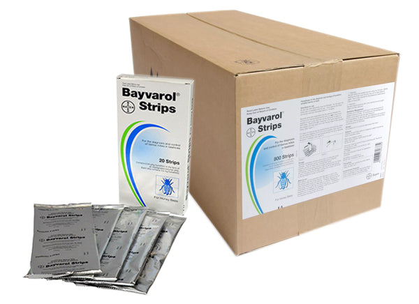 Bayvarol Varroa Miticide Strips - PKT 20 - Treats x5 Hives*