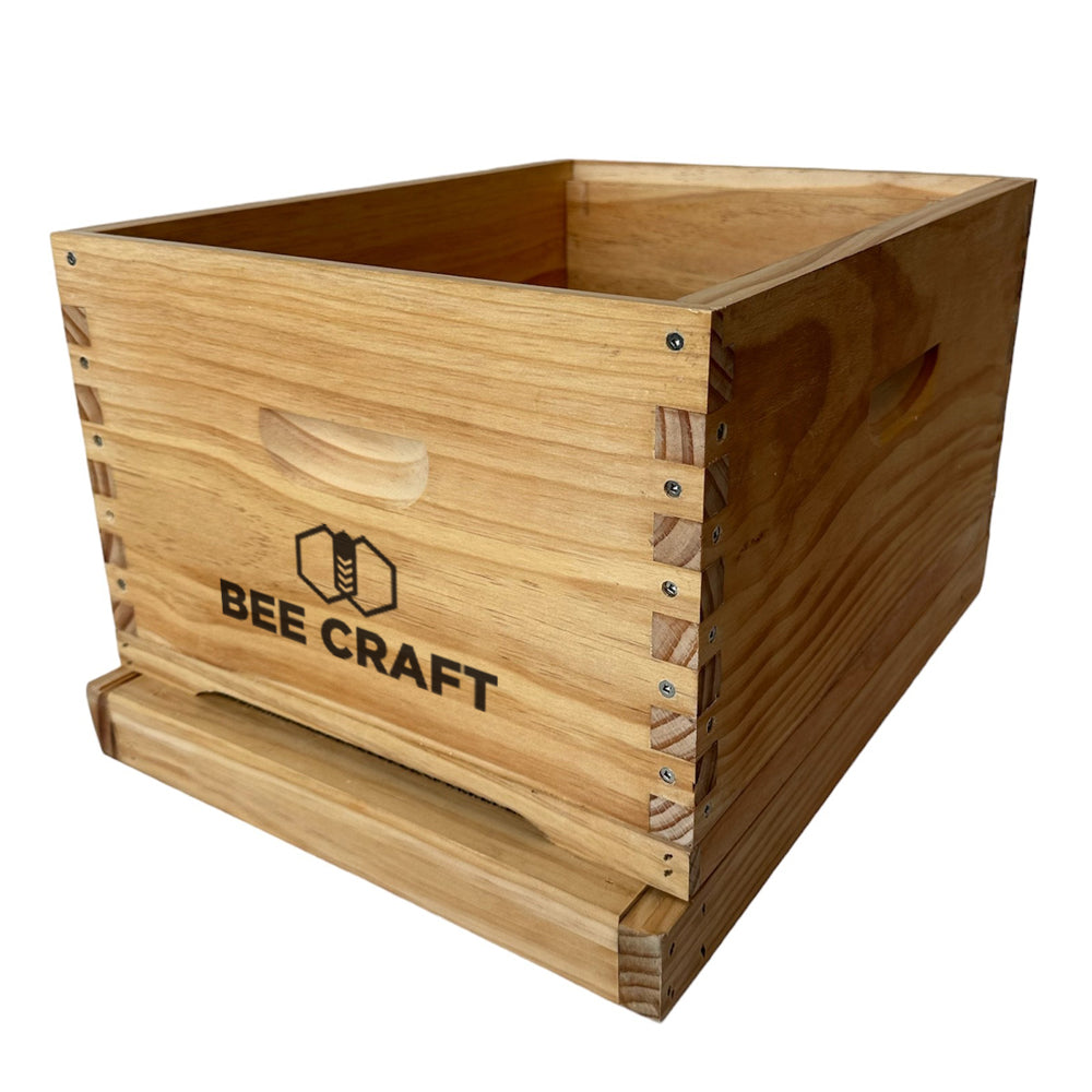 Beecraft Hobbyist Beekeeping Kit - Single box with gabled lid - Ecrotek ...