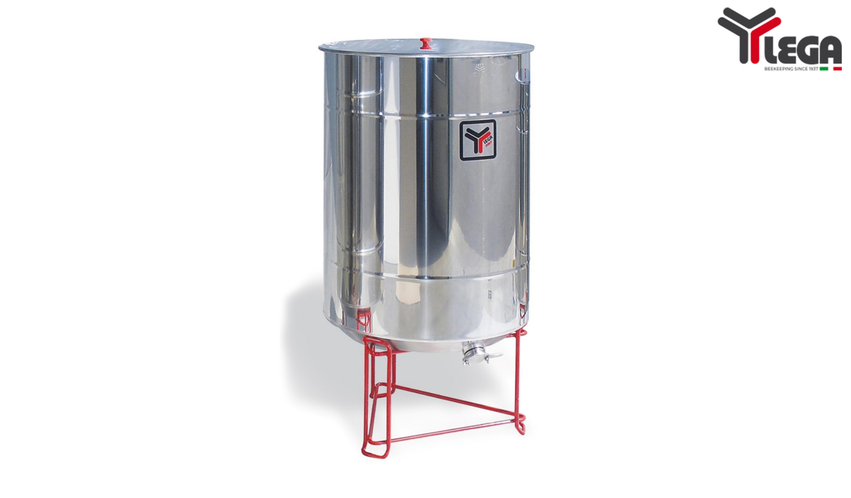 Lega 500kg Honey Tank with Honey Gate and Stand