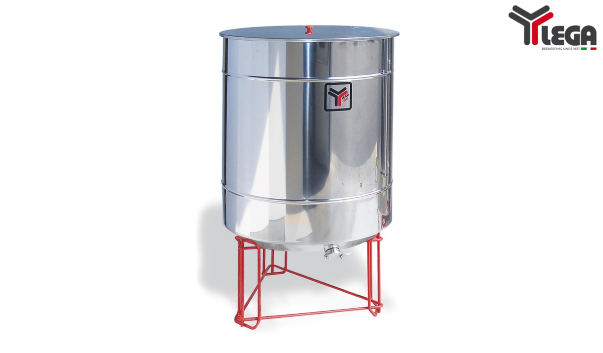 Lega 800kg Honey Tank with Honey Gate and Stand
