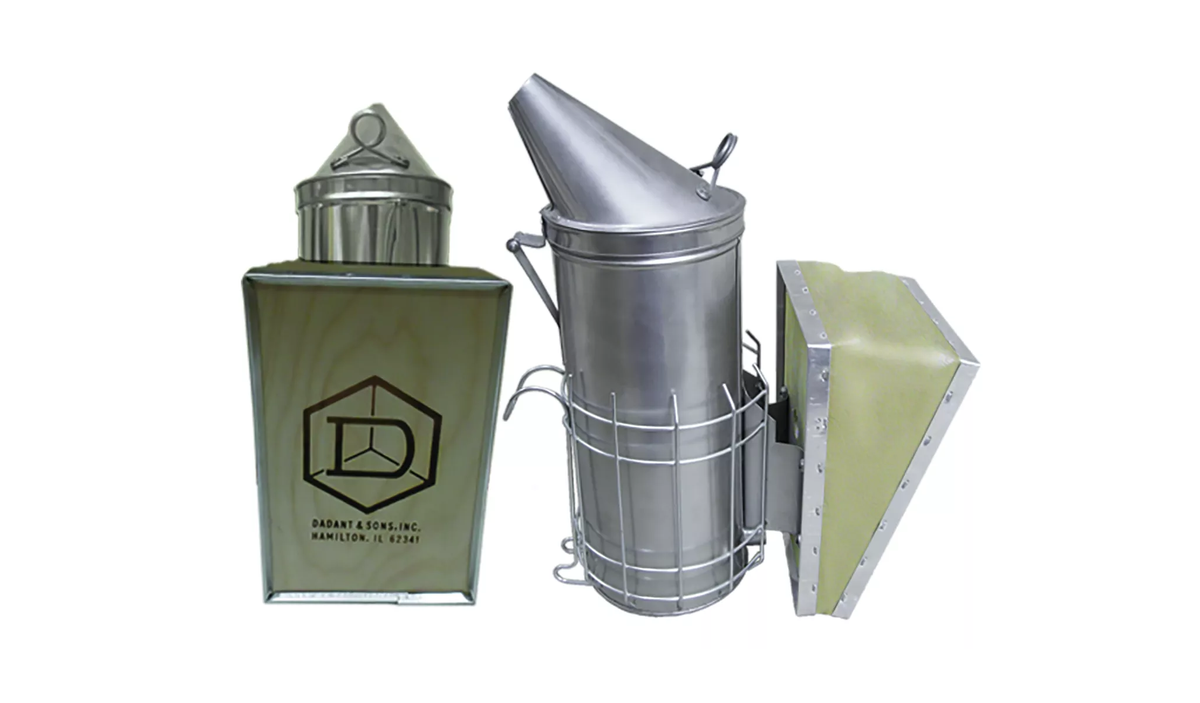 Dadant Tall Smoker with Shield - 4&quot;
