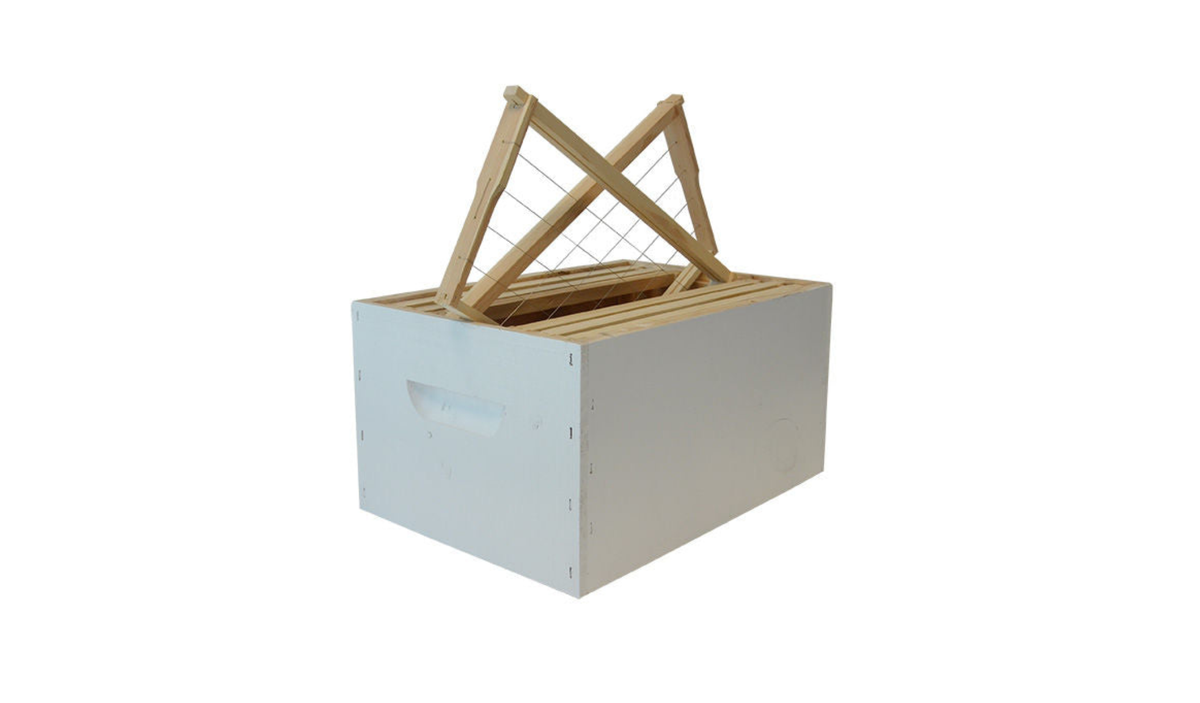 Bee Hive Box - Assembled with wired frames - Standard Grade