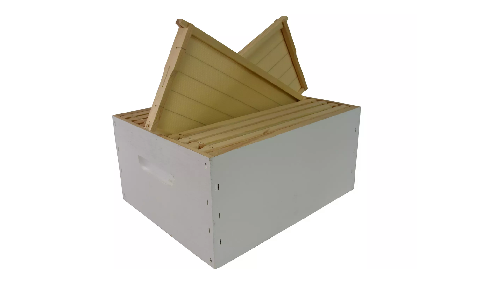 Bee Hive Box - Assembled with Waxed Frames - Standard Grade