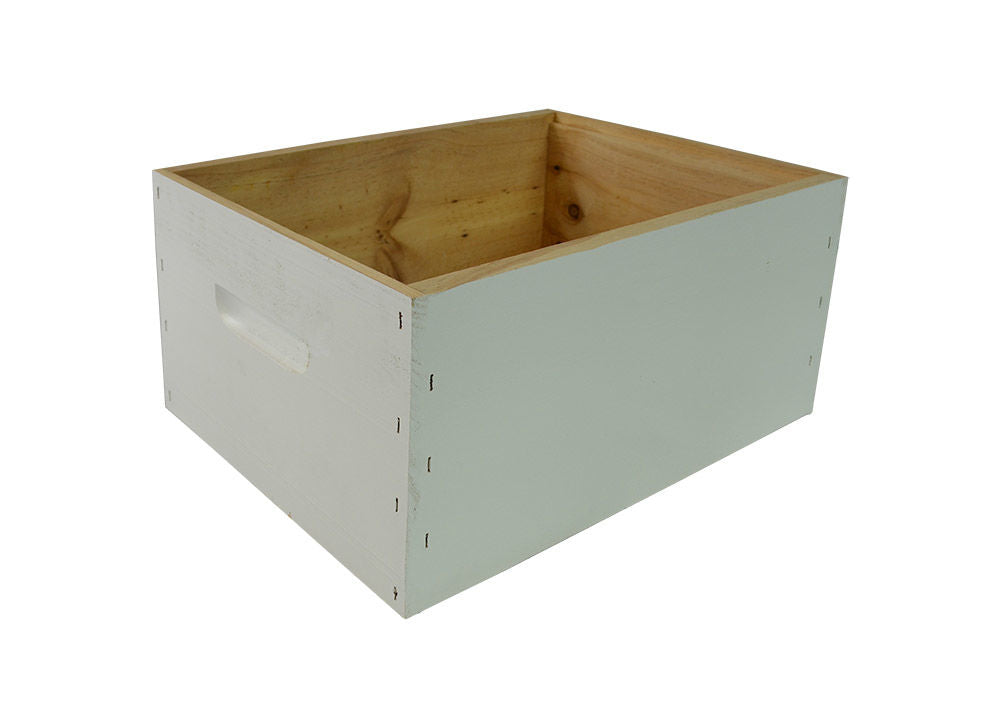 Ready-To-Go Super - Bee Hive Box - Painted and Dipped Full Depth (Standard) - 8 Frame