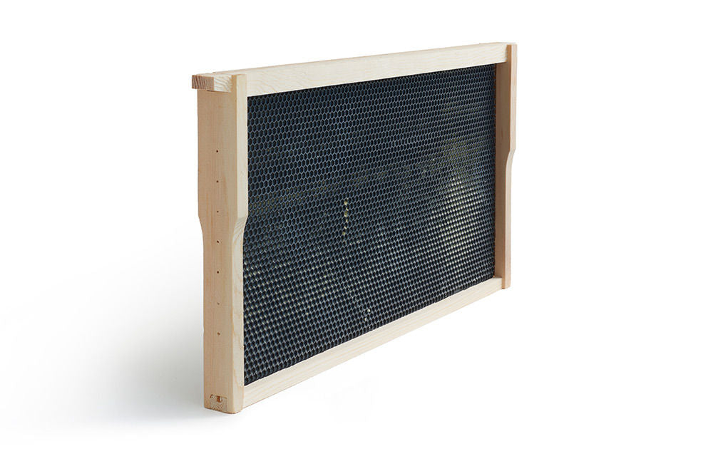 Bee Hive Frame - Wooden frame with Waxed Plastic Foundation - Ultimate - Full Depth 35mm