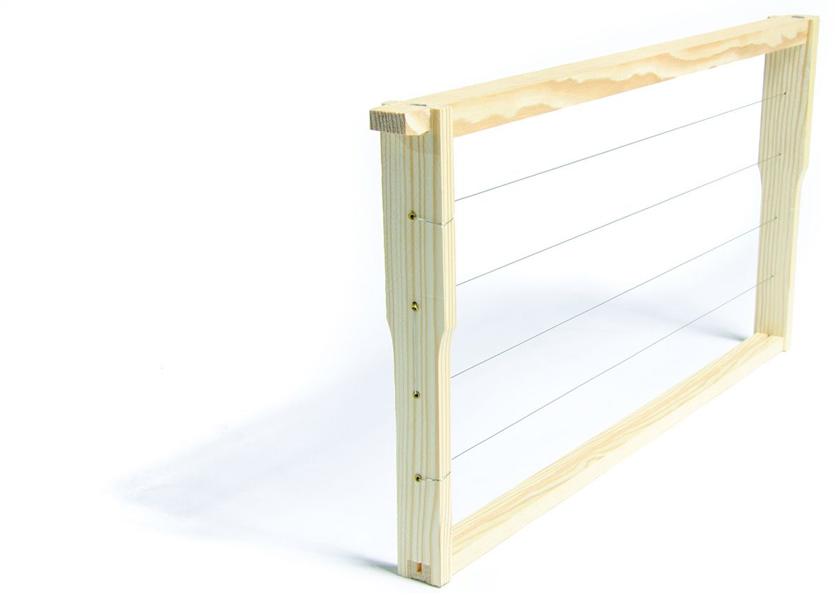 Bee Hive Frame - Assembled and Wired Frame B grade - Full Depth 35mm (Budget)